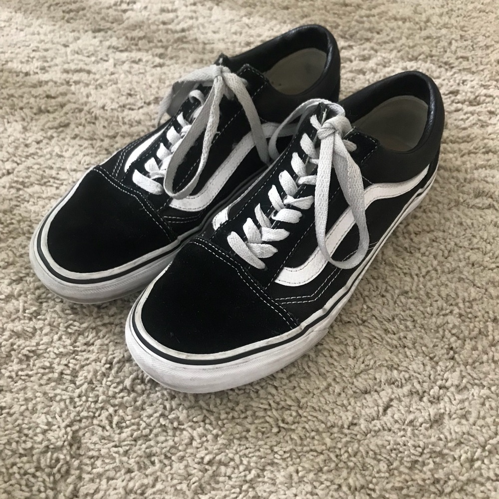 Black Old School Vans